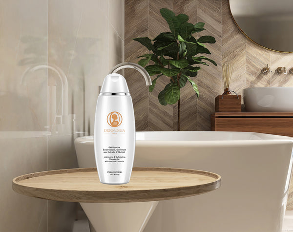 Gel douche Éclaircissant, Gommant aux Extraits d’Abricot - 400 ml